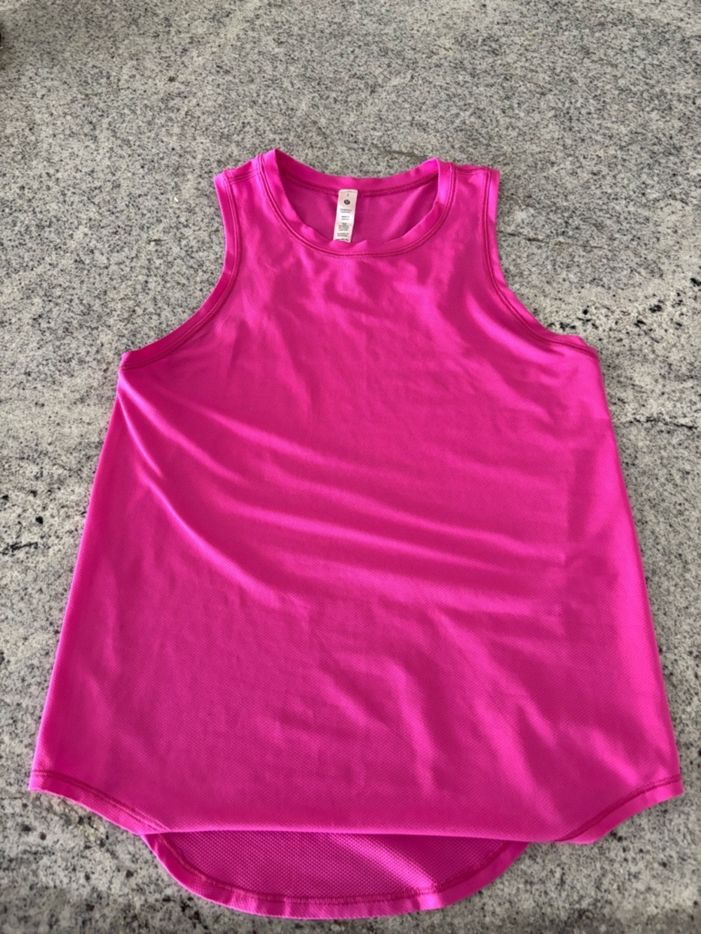 lululemon athletica Vibrant Pink Performance Tank